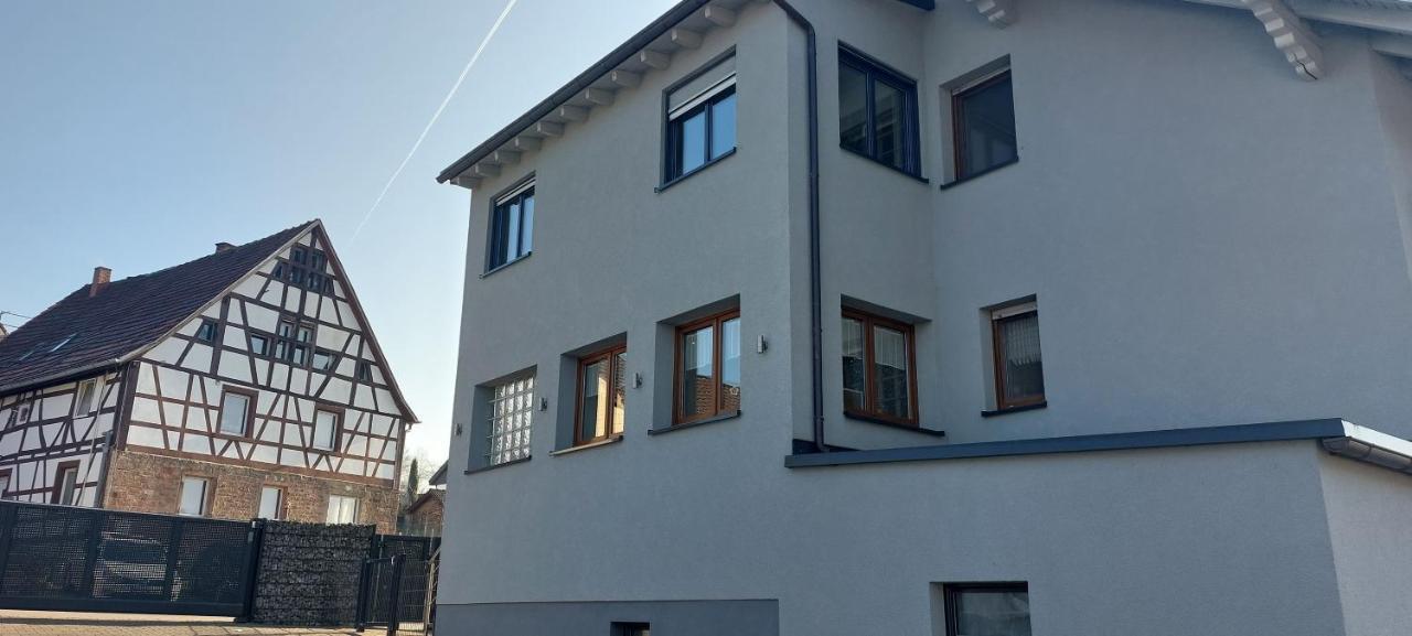 Grosse Tolle 4 Zimmer Ferienwohnung Im Herzen Des Odenwaldes Mörlenbach Exteriör bild